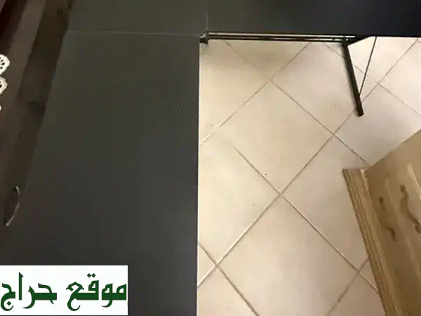 طاولة ألعاب حرف L: مساحتك المثالية للعب والعمل! (أسود،...