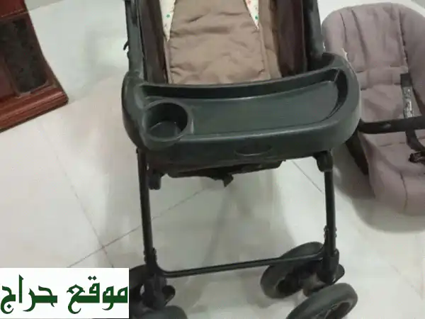 عربة أطفال جونيورز + كرسي أطفال صغير - فقط 75 درهم! 👶