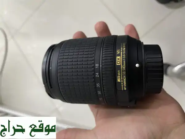 عدسة نيكون AF-S DX NIKKOR 18-140mm ✨ مثالية للسفر والتصوير اليومي! ✨