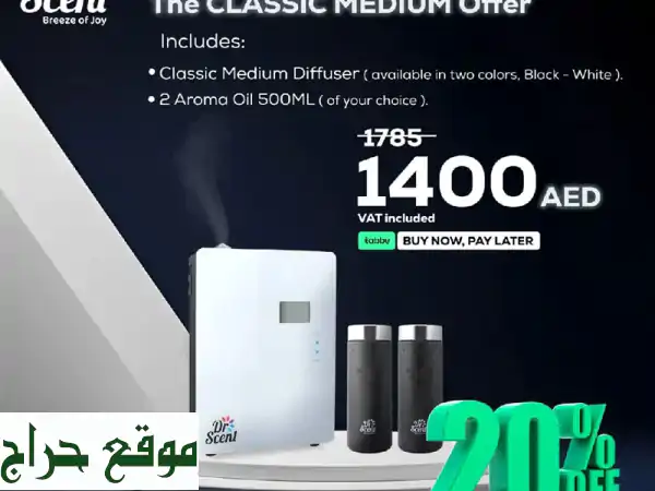 عالم من الروائح الساحرة مع Dr. Scent:  أجهزة تعطير...