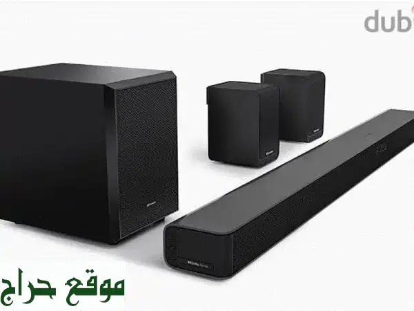 اغمر نفسك بعالم الصوت المذهل مع ساوند بار Hisense Dolby Atmos AX5100G!