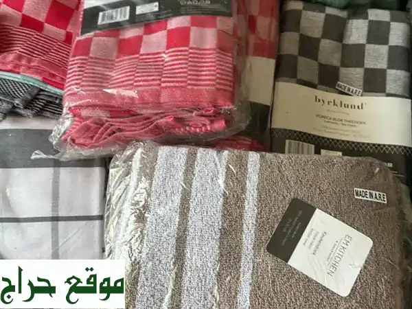 تصفية كبرى! مناشف قطن 100% بالكيلو بسعر لا يقاوم 😱