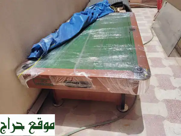 طاولة بلياردو شبه جديدة للبيع - فرصة لا تُفوّت...