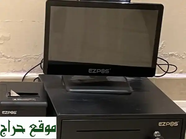 كاشير مطاعم برنت عالي الجودة + درج نقدي - استخدام 3...