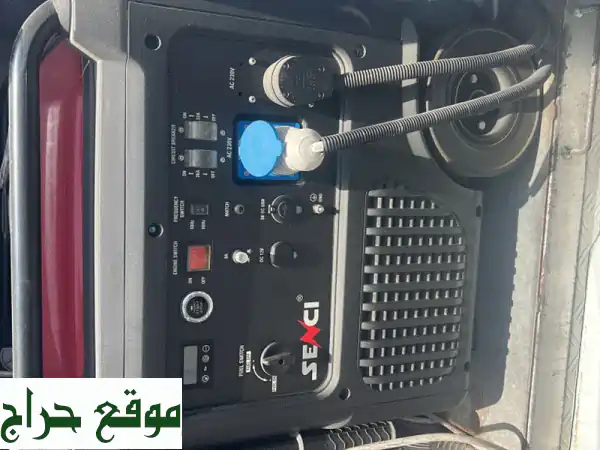 للبيع مولد كهربائي صامت حجم 5100 استخدام 4 شهور فقط...