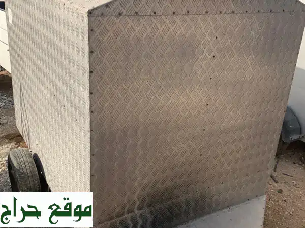 صندوق قالوصة ألومنيوم متين - مثالي للسفر أو نقل الأغراض - أبوظبي
