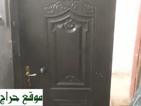 باب حديد فاخر بالحلق - جاهز للتركيب! 💪  أضف...