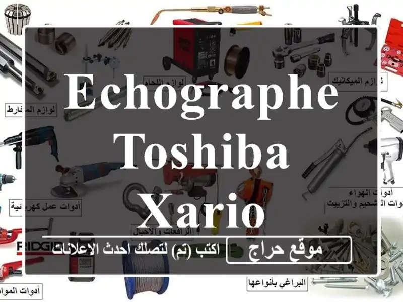 Echographe toshiba xario