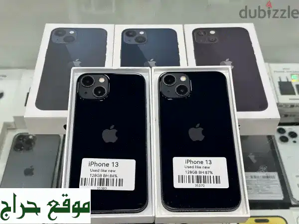 آيفون 13 بحالة ممتازة - 128 جيجا - بسعر لا يصدق! 380$ فقط!