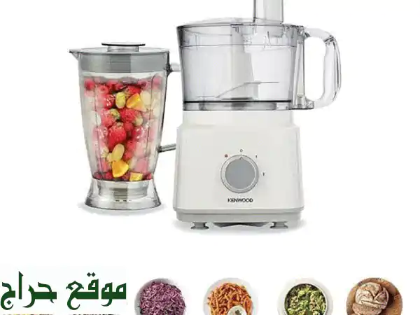 معالج الطعام كينوود FDP03: 750 واط من القوة، 2 لتر سعة،...