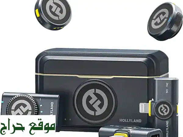 Hollyland Lark M2 Duo: نظام ميكروفون لاسلكي ثنائي متطور...