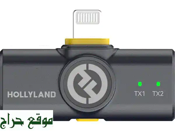 Hollyland Lark M2 Duo: نظام ميكروفون لاسلكي ثنائي متطور للصحافة المتنقلة وصناعة المحتوى