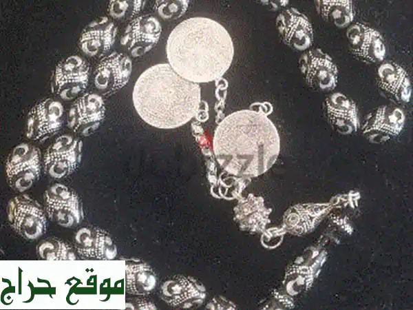 مسبحة كهرمان بولوني قديمة أصيلة (45 غرام) - قطعة فنية نادرة!