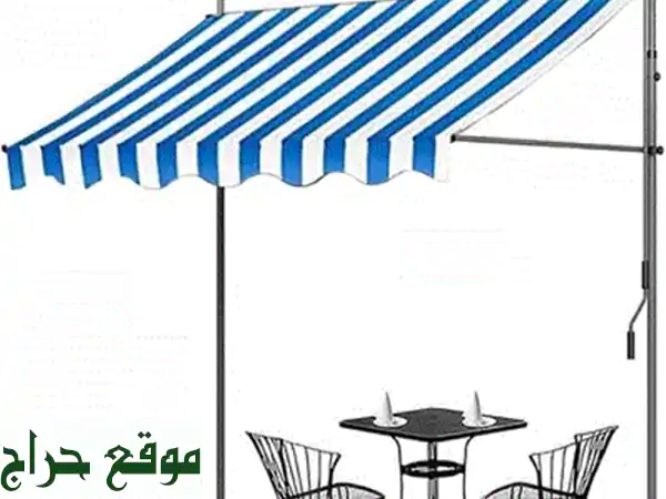 ظلّ راحة بالك مع مظلة شرفتك الرمادية الجديدة!