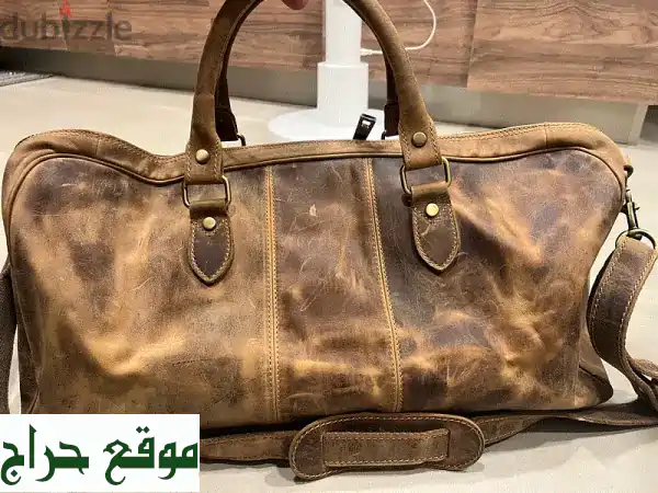 حقيبة يد جلد إيطالي فاخر - جديدة كلياً! عرض حصري