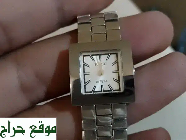 ساعة رادو سويسري اورجينال ضد المياه لسه ما تفكتش...