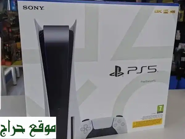 Playstation 5 (Blu-Ray) جديدة كلياً - تجربة ألعاب لا تُضاهى!