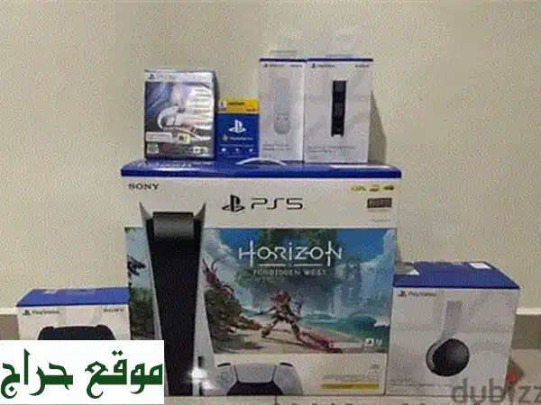 Playstation 5 (Blu-Ray) جديدة كلياً - تجربة ألعاب لا تُضاهى!