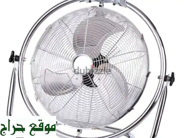مروحة أرضية صناعية عملاقة - تبريد قوي وسعر لا يُقاوم!