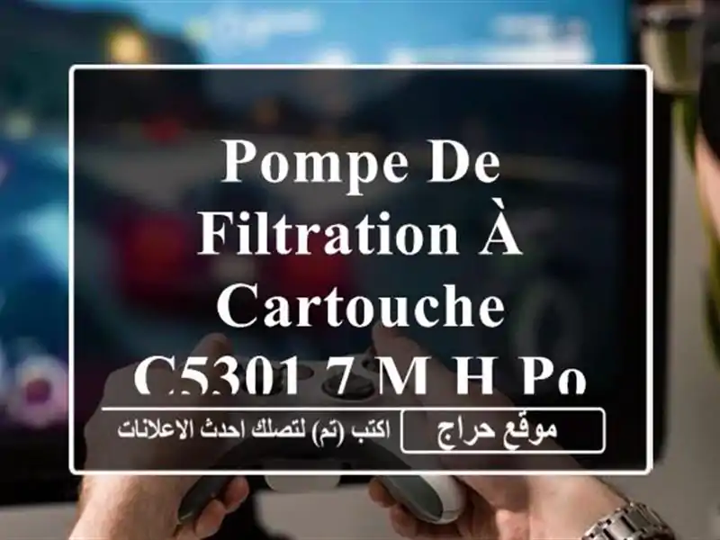 Pompe de filtration à cartouche C5301,7 m/h pour piscine  Intex