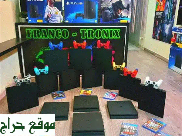 PS4 مستعملة بحالة ممتازة مع ضمان! من 150$ فقط!