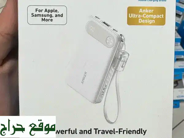 Anker powerbank (10 k,22.5 w) digital display White