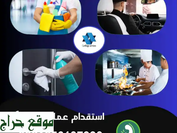 شركة قرطاج للخدمات: حلول عمالة متميزة من تونس...