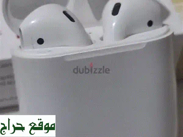 AirPods 2 أصلية بحالة ممتازة - كالجديدة!  (الفرونية)