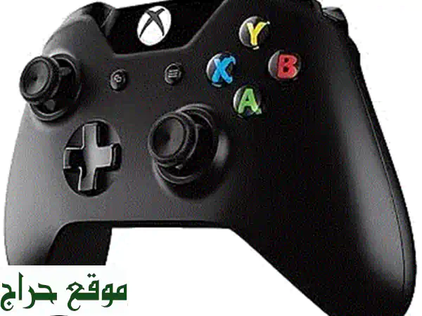 جهاز تحكم إكس بوكس ون - أسود نفاث - بحالة ممتازة!  🎮
