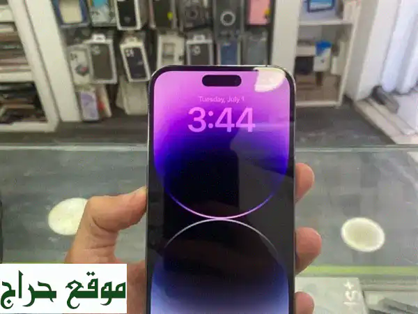 آيفون 14 برو ماكس 128 جيجا - بحالة ممتازة! 🔋 ضمان شامل