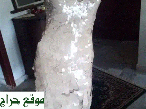فستان معطف بني أنيق - مقاس XL - دفء وأناقة في قطعة واحدة!