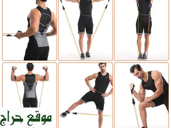 وفر المال! مجموعة أحزمة مقاومة 5 مستويات لبناء...