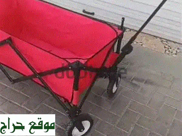 عربة نقل أغراض قابلة للطي - سهلة الاستخدام و عملية! (شبه جديدة)