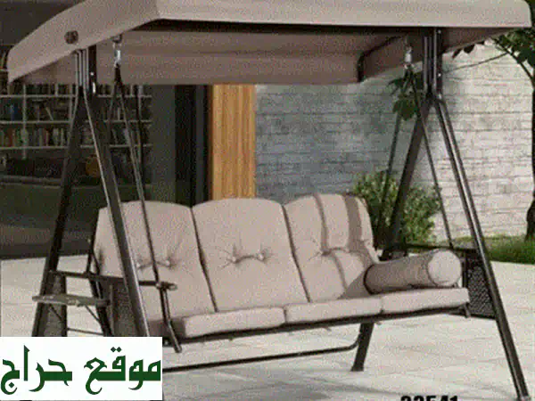 استمتع بلحظات راحة لا تُنسى مع مرجحة الحديقة الأنيقة!