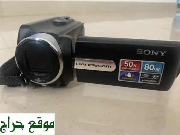 كاميرا سوني احترافية - زووم X50، هارد 80GB، بحالة الوكالة! 🤩