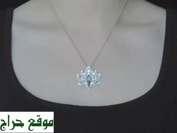 قلادة زهرة اللوتس الساحرة: أناقة لا تُقاوم بـ 19...