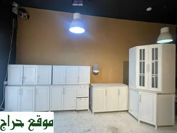 مطبخ صاج رخام صناعي فاخر - 6 قطع - جاهز للتركيب! (1900 ريال)