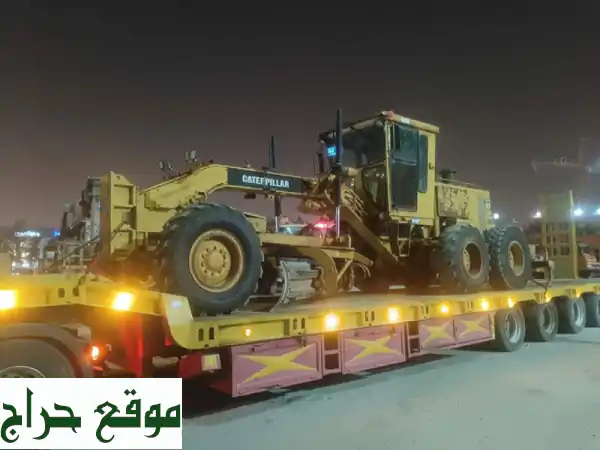 تأجير جريدر ومدحلة كاتربيلر بأبوظبي - مصفح الصناعية...