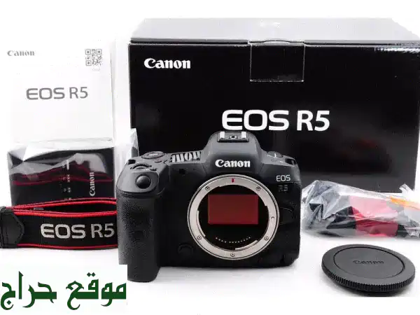 كاميرا Canon EOS R5 - 45 ميجابكسل: احترافية لا تُضاهى،...