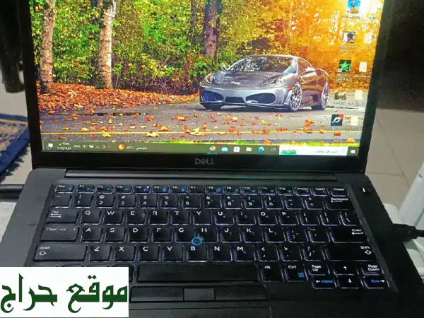 لاب توب Dell i7 جيل 8 -  فرصة ذهبية! 16GB رام، 512GB SSD، بحالة الوكالة - 850 درهم فقط!