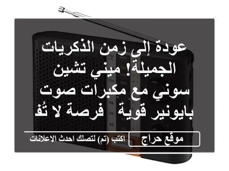 عودة إلى زمن الذكريات الجميلة! ميني تشين سوني...