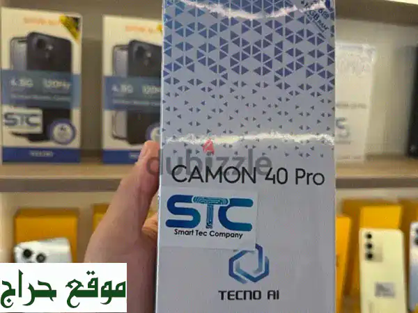 كامون 40 برو: هاتف مقاوم للماء، ذاكرة 8+256 جيجابايت،...