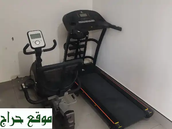 مشاية كهربائية TA سبورت + دراجة ثابتة Body Fit: صحة...
