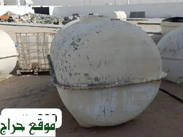 خزانات فايبر جلاس مستعملة بسعر لا يصدق! 25 فلس/غالون فقط! (زايد/شخبوط)