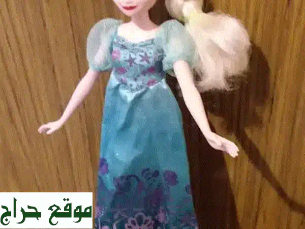 دمية إلسا الغناء من فروزن 2 - حالة ممتازة! غني معها...