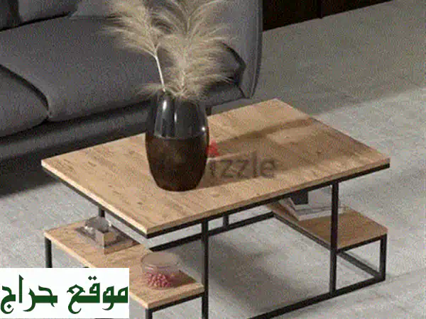 طاولة وسط أنيقة باللون الرمادي الداكن - توصيل سريع في جميع أنحاء لبنان!