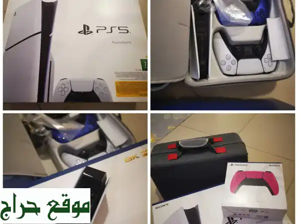 عرض لا يُفوّت! PS5 Slim مع 3 وحدات تحكم وهدايا مجانية -...