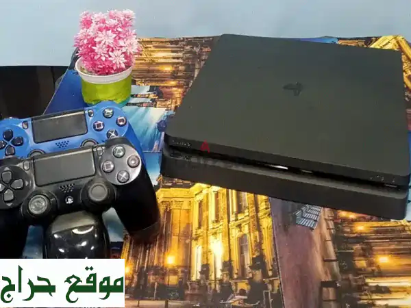 بلايستيشن 4 سليم بحالة ممتازة + هدايا! (170 دينار قابل للتفاوض)