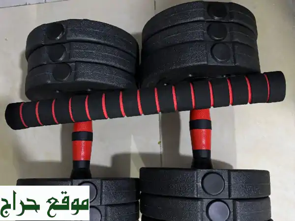 دمبل 17 كيلو - قوّة 💪  بـ 85 ريال فقط!  (صورة حقيقية)