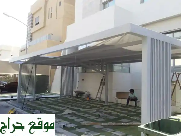 تصاميم حديد وديكور مميزة وعملية | مظلات - خيم - أبواب...